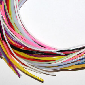 “Creadou” Flechtbänder, 80cm, 20 St./50 St., verschiedene Farben