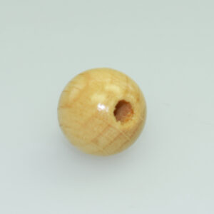 Holzperlen rund, 16mm, 18 St., schweiss- und speichelfest, verschiedene Farben