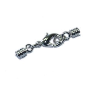 Spiralverschluss, 2.0mm, silber oder gold
