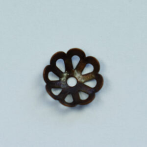 Perlkappe 6mm, 10 St., antik kupfer oder silber