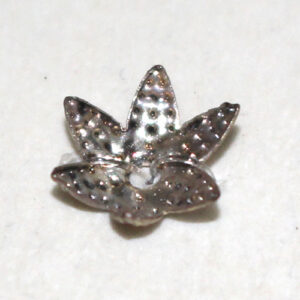 Perlkappe 8mm, 10 St., verschiedene Farben und Formen