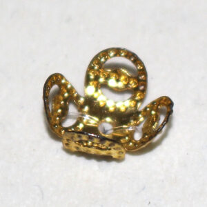 Perlkappe 8mm, 10 St., verschiedene Farben und Formen