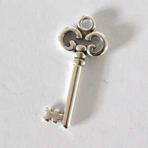 Anhänger Schlüssel 25mm antiksilber