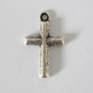 Anhänger Kreuz 40x22mm antiksilber