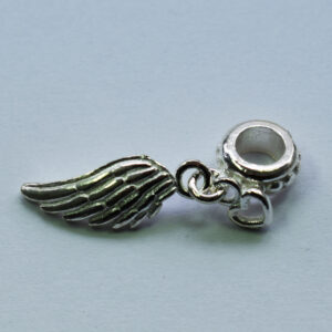 Anhänger Flügel 18x7mm Sterling Silber