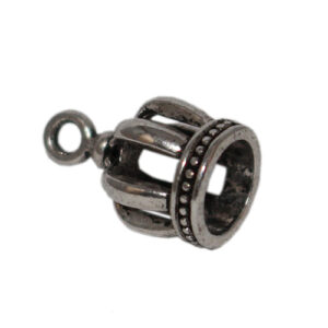 Anhänger Krone 13x8mm antiksilber