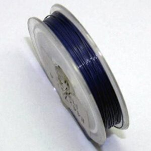 Fädeldraht mit Nylonmantel, 0.4mm, 5 Meter auf Rolle, verschiedene Farben