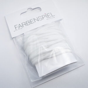 Einziehgummi rund, 3mm, 5 Meter, weiß