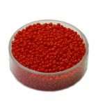 Rocailles Glasperlen opak, 2.0mm rund, 17g im Döschen, verschiedene Farben