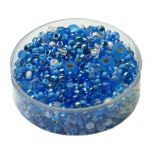 Rocailles Mischungen, 2.6mm-6mm Glasperlen-Mix, 17g im Döschen, verschiedene Farben