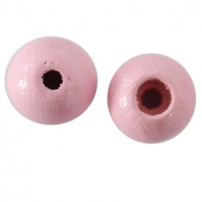 Holz-Sicherheitsperle, 12mm, 5 St., verschiedene Farben (schweiss- und speichelfest)