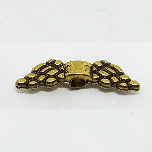 Engelsflügel, 12mm, messingfarben