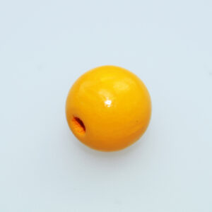 Holzperlen rund, 16mm, 18 St., schweiss- und speichelfest, verschiedene Farben