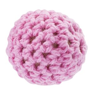 Häkelperle, 20mm, 2 St., verschiedene Farben