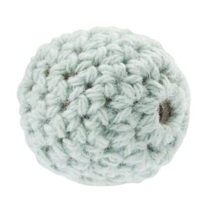 Häkelperle, 20mm, 2 St., verschiedene Farben