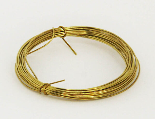 Basteldraht Golddraht 0,6mm, verschiedene Ausführungen