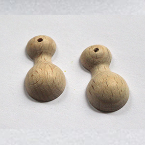 Zubehör für Marionetten und Puppen zum Selbstbasteln, Hände – Füße – Arme – Beine, je 4 Stück, Holz