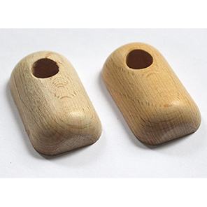 Zubehör für Marionetten und Puppen zum Selbstbasteln, Hände – Füße – Arme – Beine, je 4 Stück, Holz