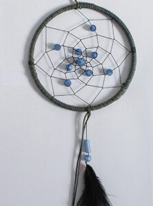 Drahtringe für Traumfänger/Mobile, weiß beschichtet, verschiedene Größen