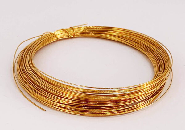 Basteldraht Messingdraht 0,6mm, verschiedene Ausführungen