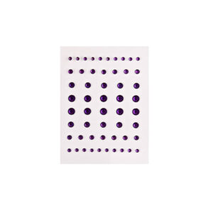 Strass-Steine zum Kleben, 54 Stück 3-6mm, viele verschiedene Farben