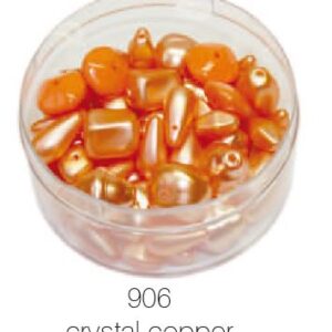 Glasperlen Mischung gewachst, 40 Gramm oder 250 Gramm im Beutel, 17 Farben zur Auswahl