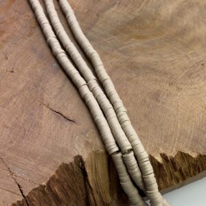 Katsuki Perlen 5mm mit 1,9 mm Loch, bunte Perlen aus Polymer Clay, mind. 300-350 St./Strang, verschiedene Farben