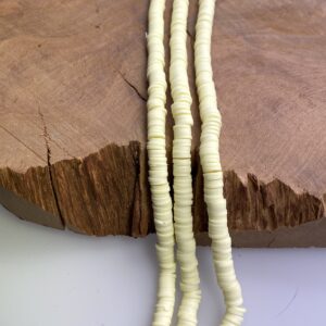 Katsuki Perlen 6mm mit 1,8 mm Loch, bunte Perlen aus Polymer Clay, ca. 330-350 St./Strang, verschiedene Farben