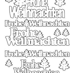 Konturensticker-Set "Frohes Neues Jahr"