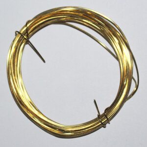 Messingdraht 0.8mm/Ring 5m